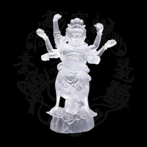 琉璃三壇海會大神仙哪吒三太子神像供奉中壇元帥善勝童子擺件